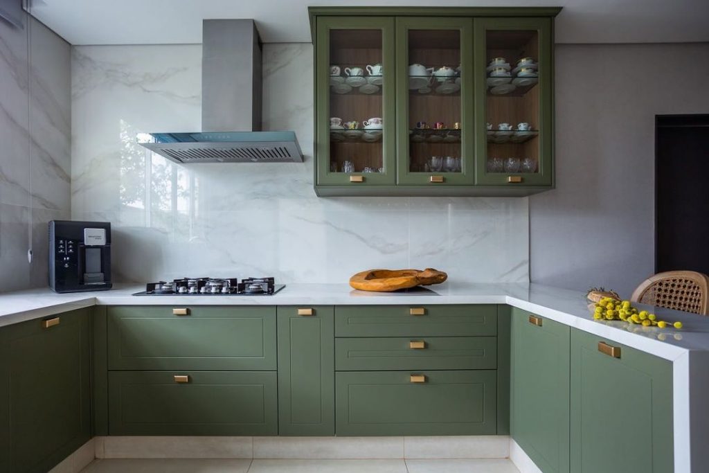 cozinha verde - imagem 2