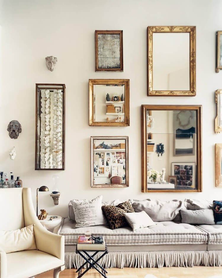 Quadros e Espelhos - Detalhe