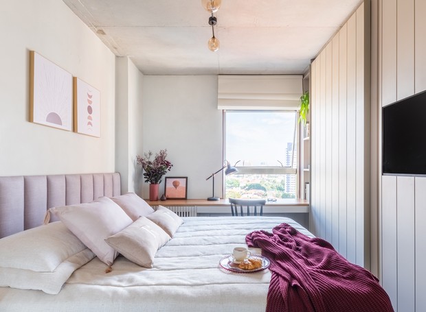 Como escolher o tamanho ideal dos móveis para um quarto pequeno? - Detalhe