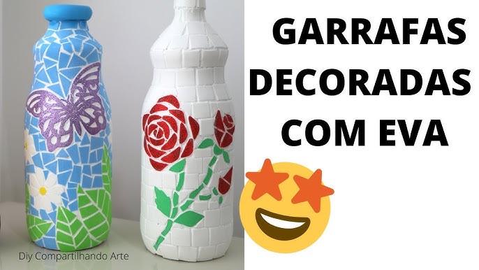 Onde Comprar Garrafas Decoradas Prontas: Opções Online e Artesanais - detalhe